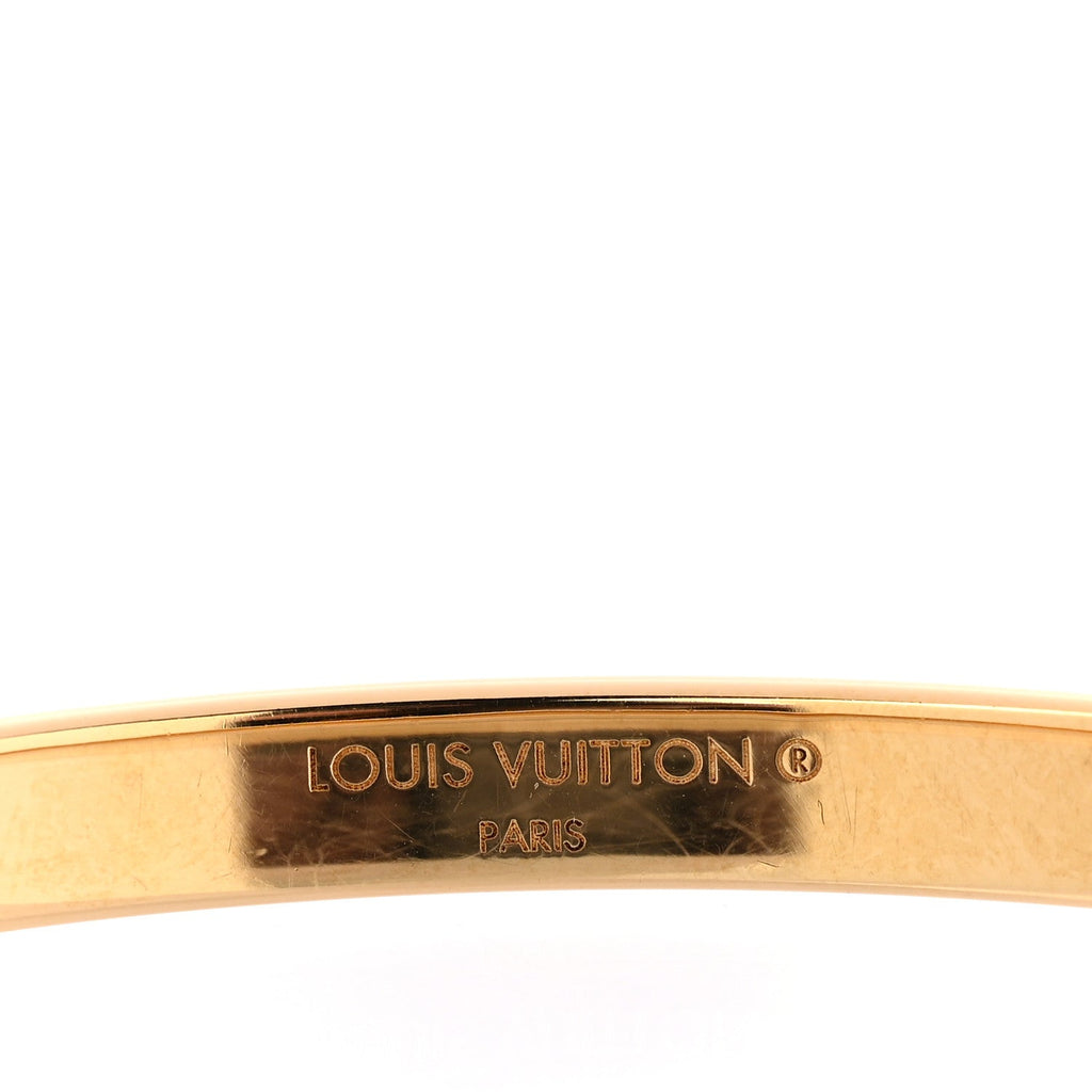 Brass Monogram Nanogram Bracelet S Gold