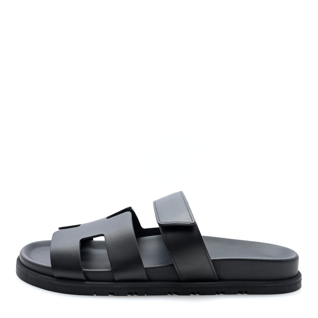 Calfskin Womens Chypre Sandals 39 Black