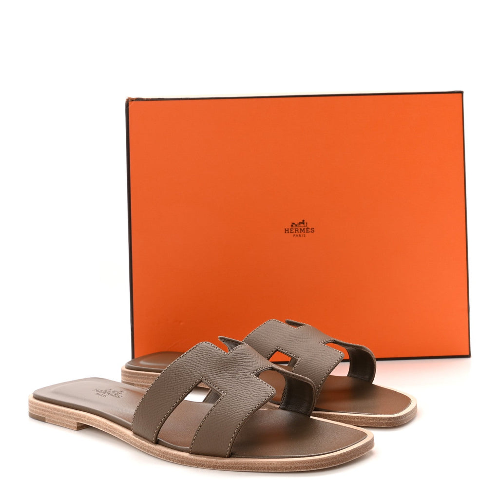 Epsom Oran Sandals 38.5 Etoupe