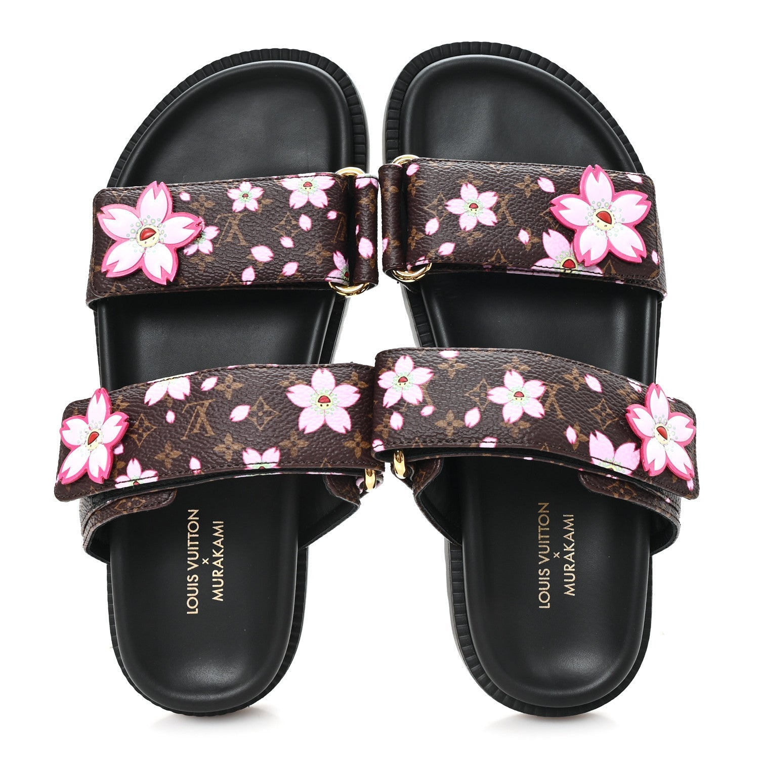 LV X TM Monogram LV Sunset Flat Comfort Mule 35 Sakura Brown