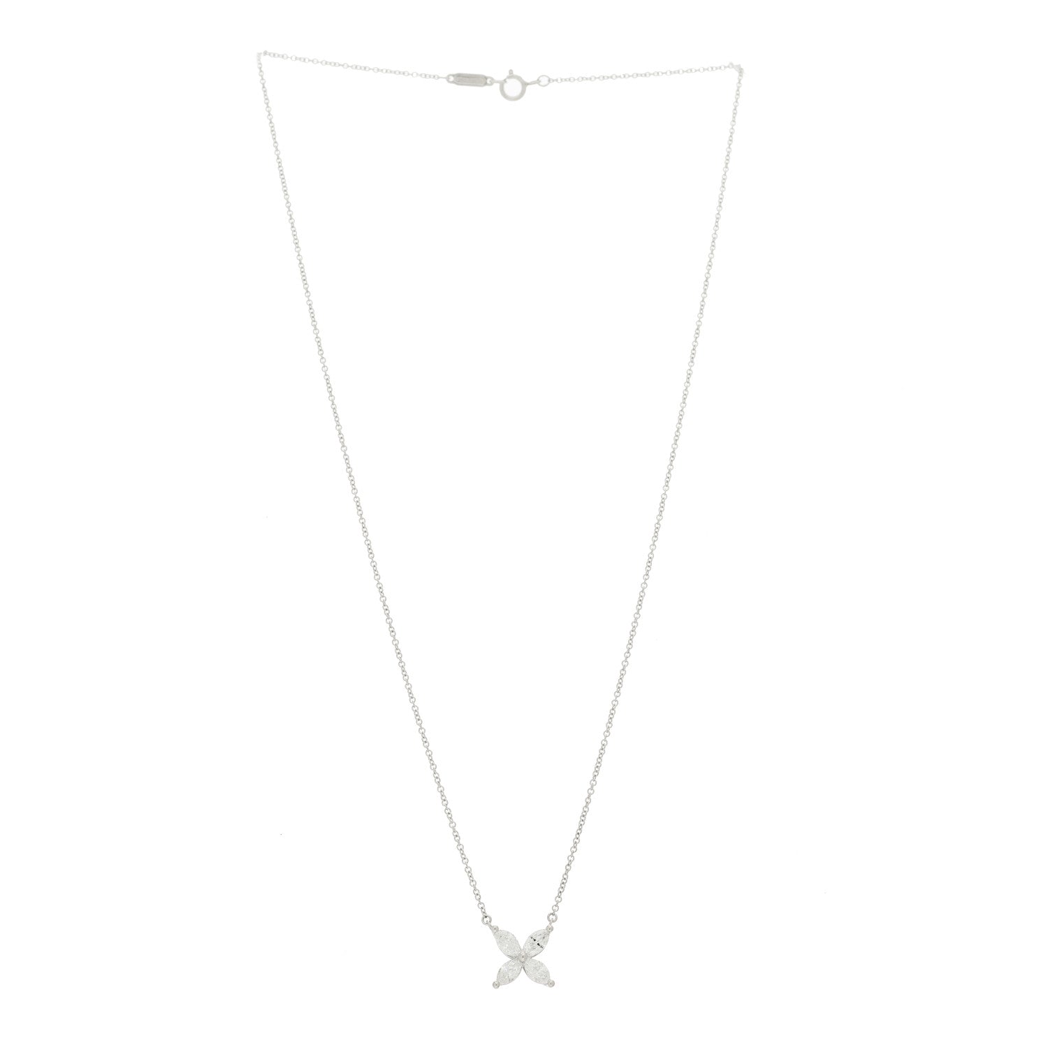 Platinum Diamond Large Victoria Necklace