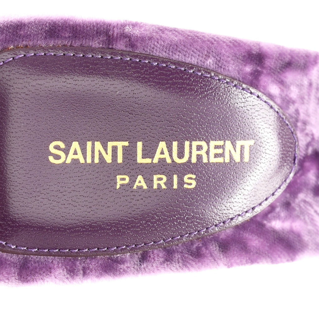 Velvet Baliqua 105 Mule Sandals 36 Malva