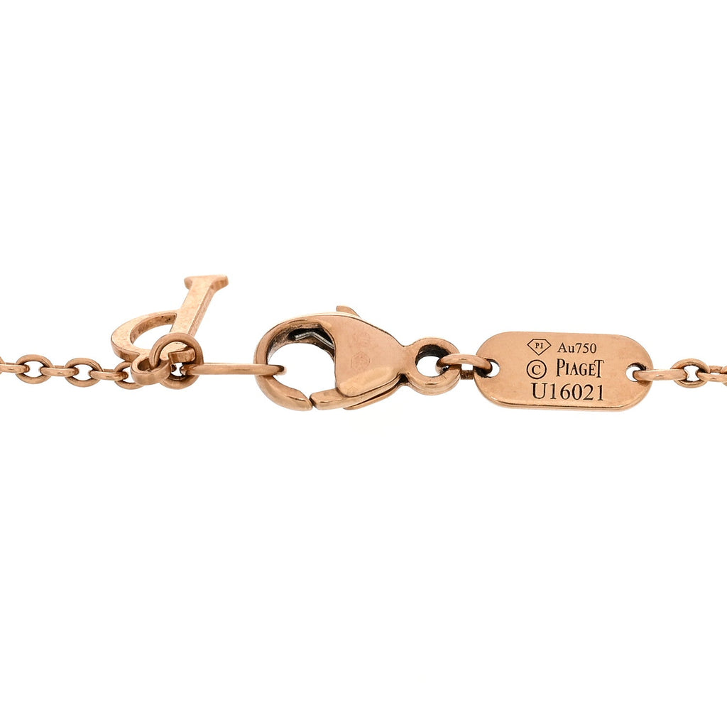 18K Rose Gold Malachite Diamond Possession Bracelet