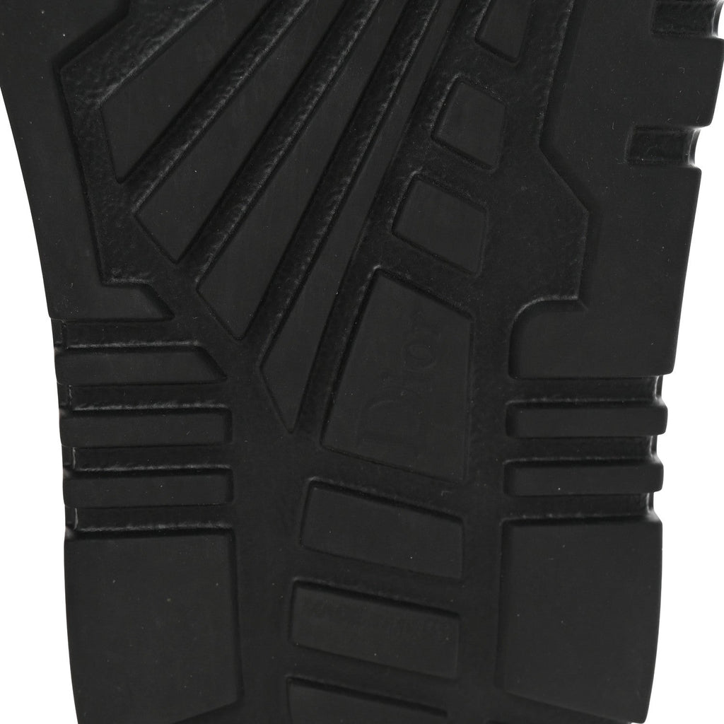 Lambskin Dioract 10mm Slide Sandals 39.5 Black