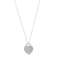 Sterling Silver Small Return To Tiffany Heart Pendant Necklace