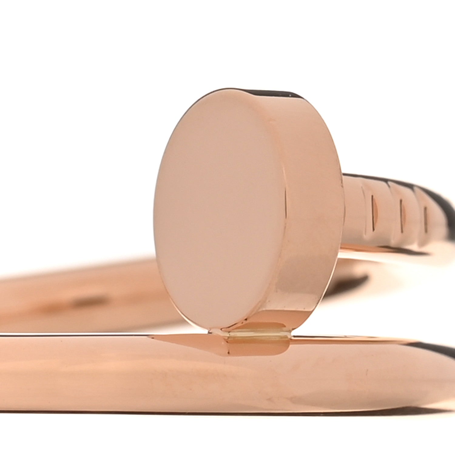 18K Pink Gold Juste Un Clou Ring 56 7.5
