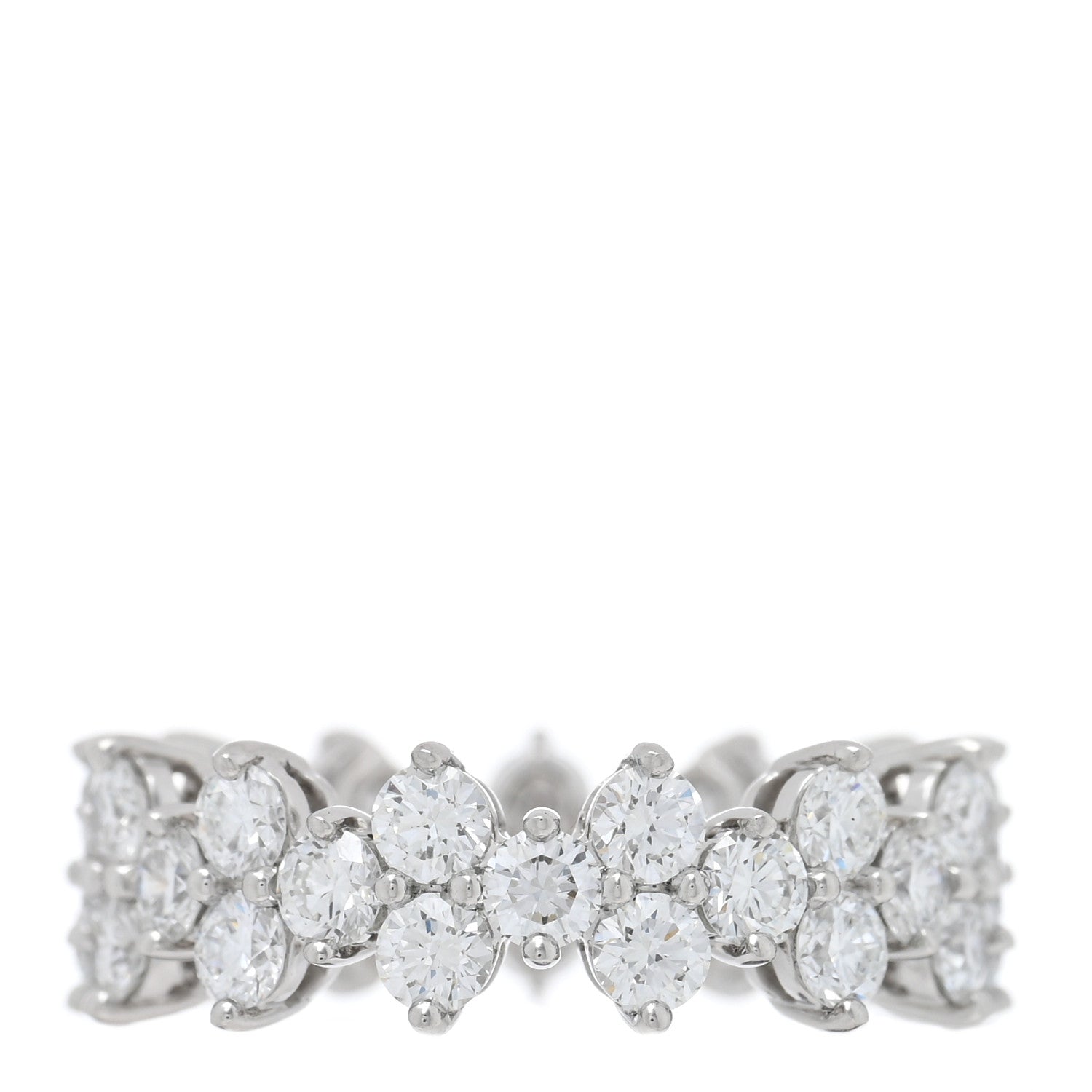 Platinum Diamond Aria Band Ring 46 3.75