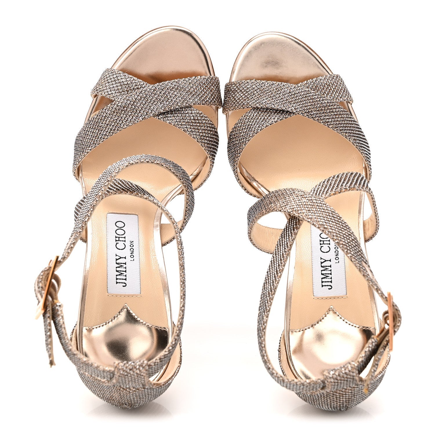 Lame Glitter Lottie Sandal 36.5 Macaroon
