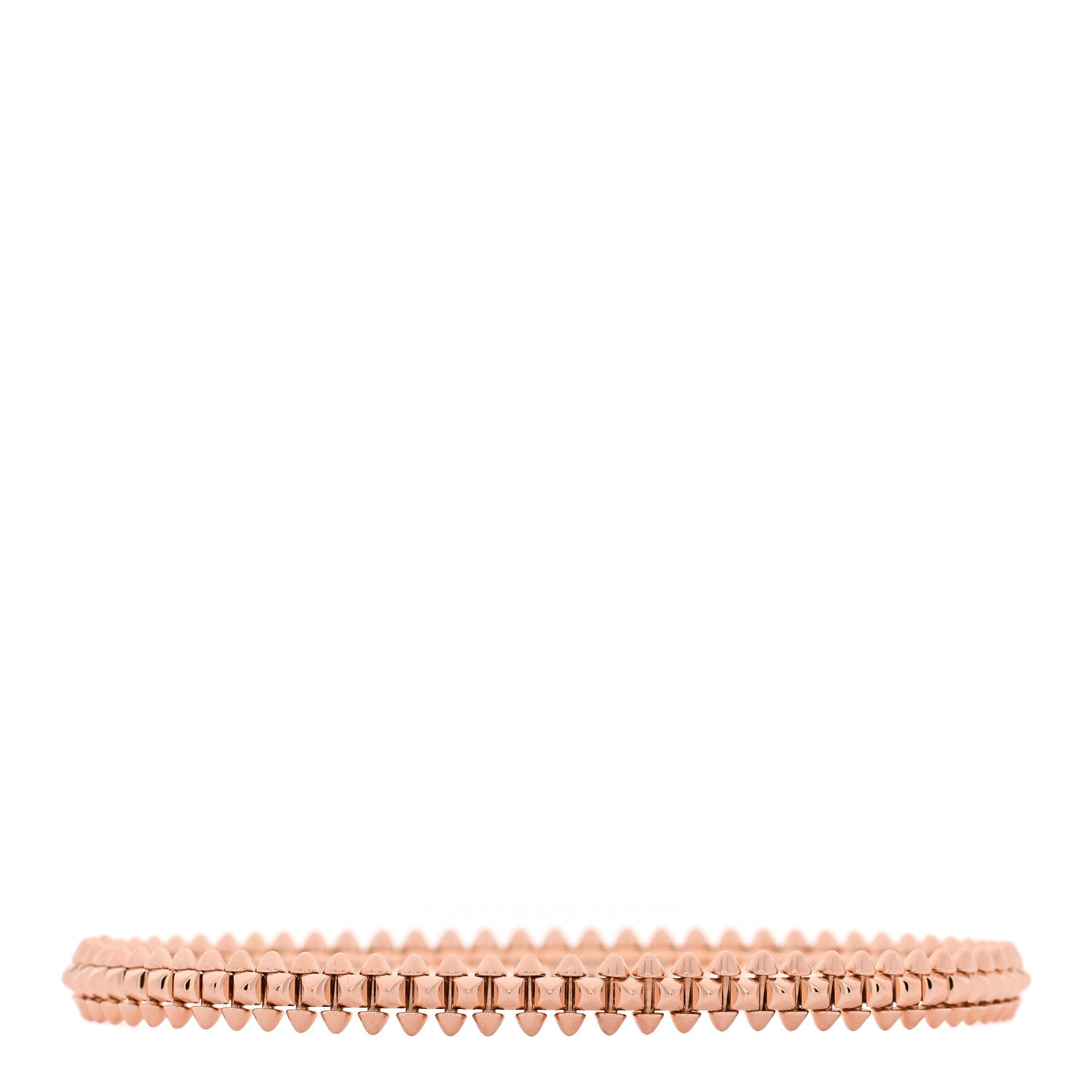 18K Pink Gold Small Clash De Cartier Bracelet 20