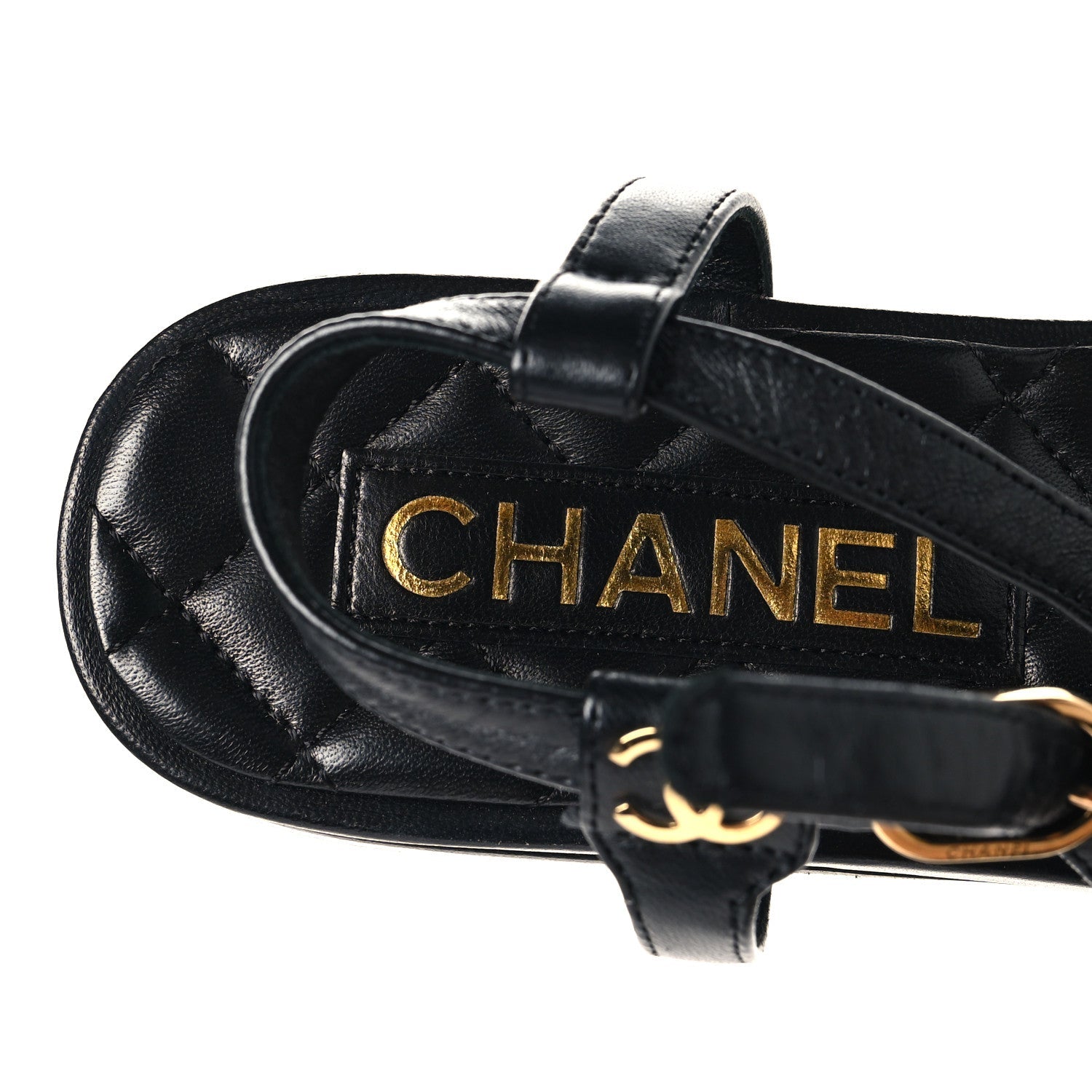 Lambskin Grosgrain Camellia Thong Sandals 37 Black