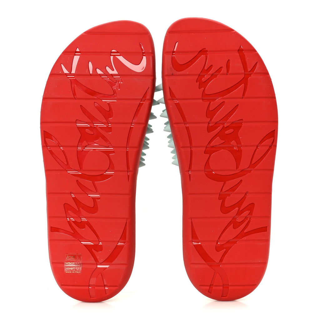 Rubber Take It Easy Flat Slide Sandals 46 Iceberg