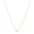 18K Yellow Gold Diamond .20ct Elsa Peretti Diamonds by the Yard Pendant Necklace