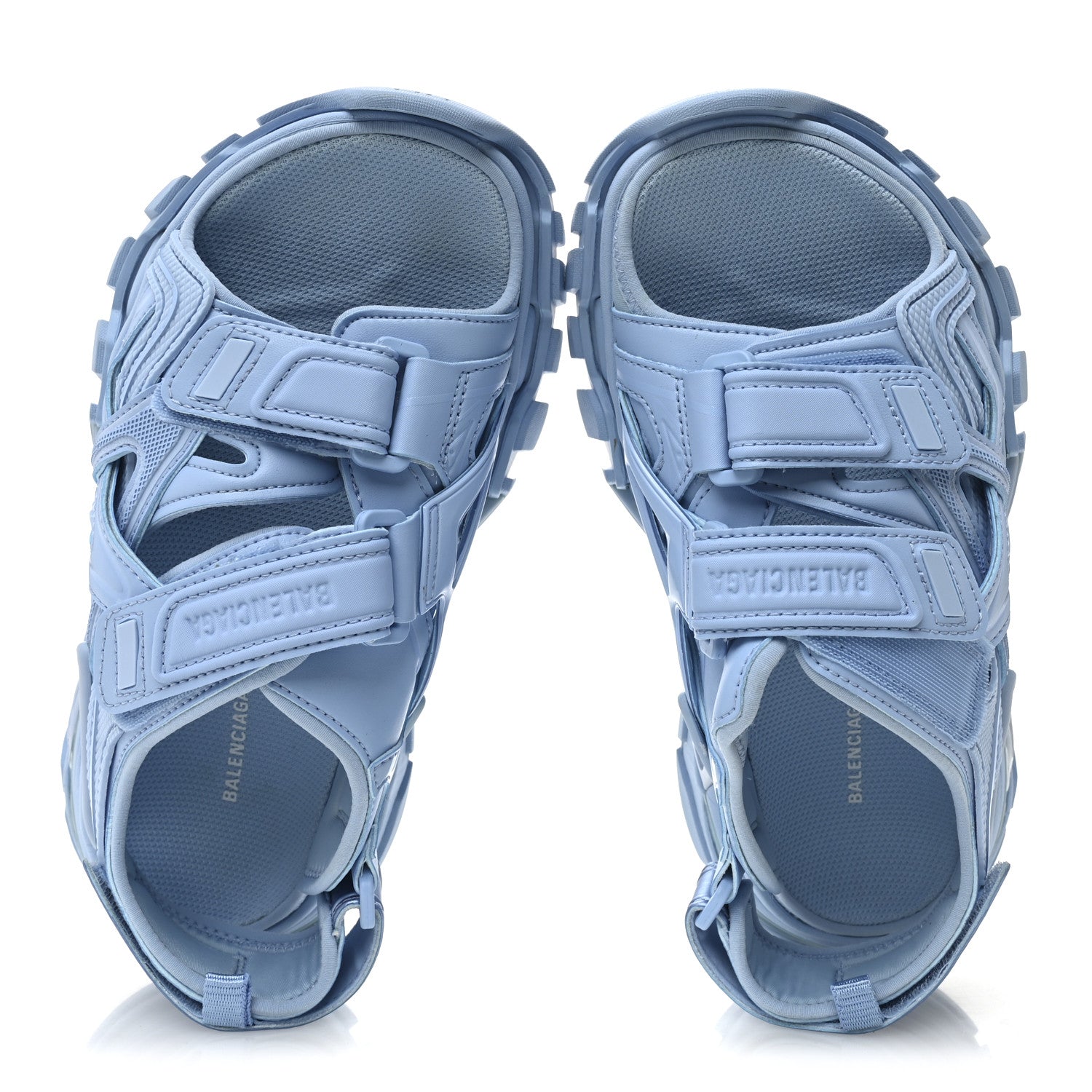 Neoprene Rubber Womens Track Sandals6 Baby 36 Light Blue