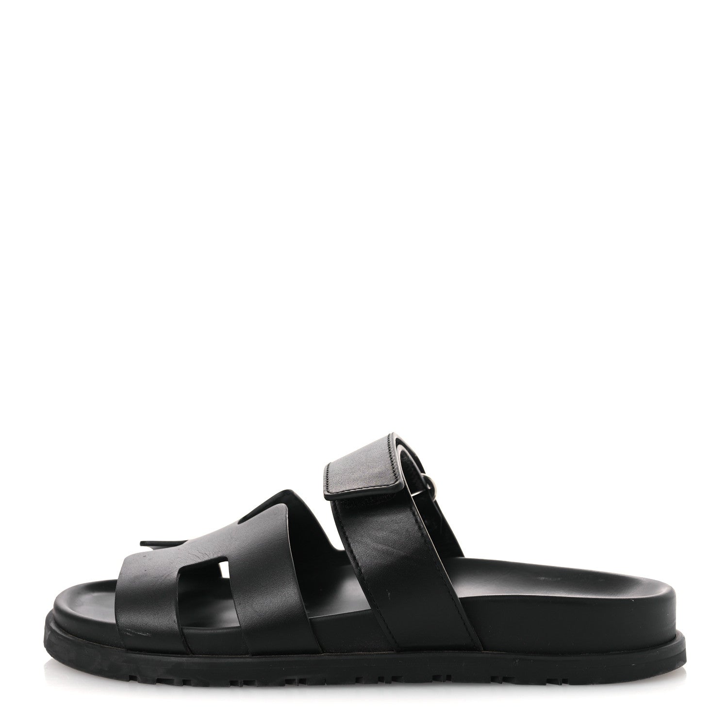 Calfskin Womens Chypre Sandals 37 Black