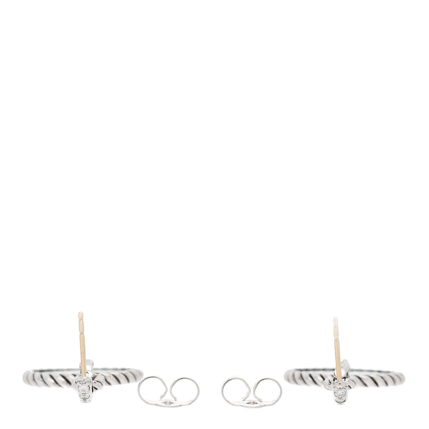 Sterling Silver Diamond Turquoise Elements Drop Earrings