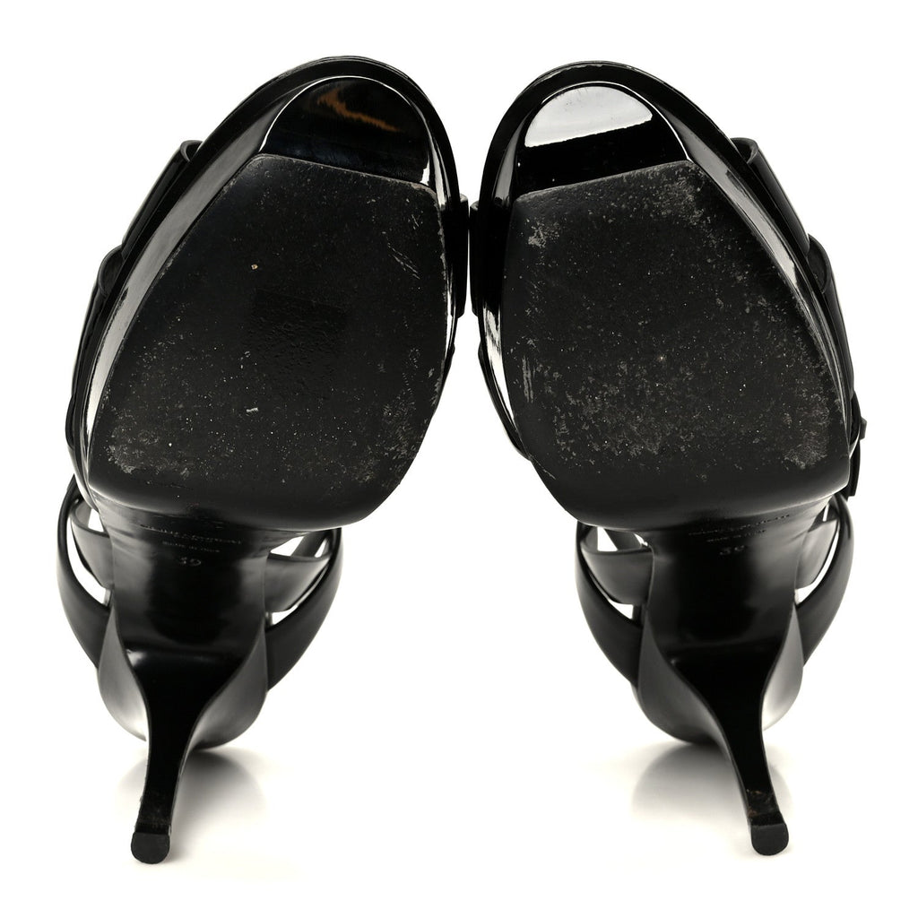 Patent Tribute 75 Platform Sandals 39 Black