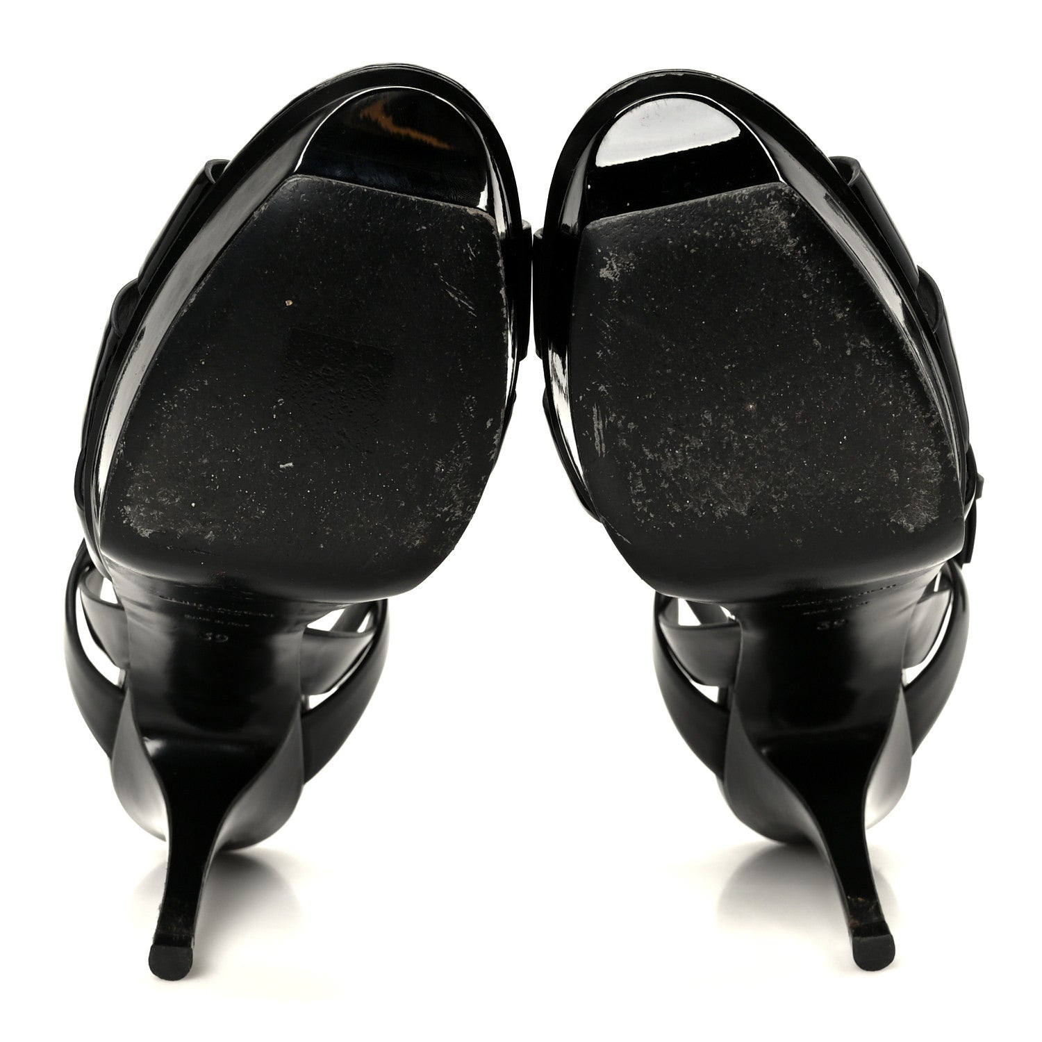 Patent Tribute 75 Platform Sandals 39 Black