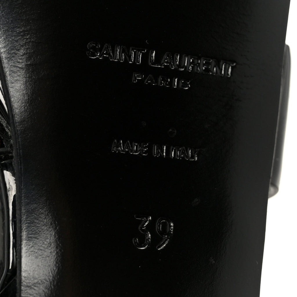 Patent Tribute 75 Platform Sandals 39 Black