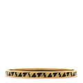 Enamel Printed Extra Narrow Cartes A Jouer Bracelet 62 Or Black