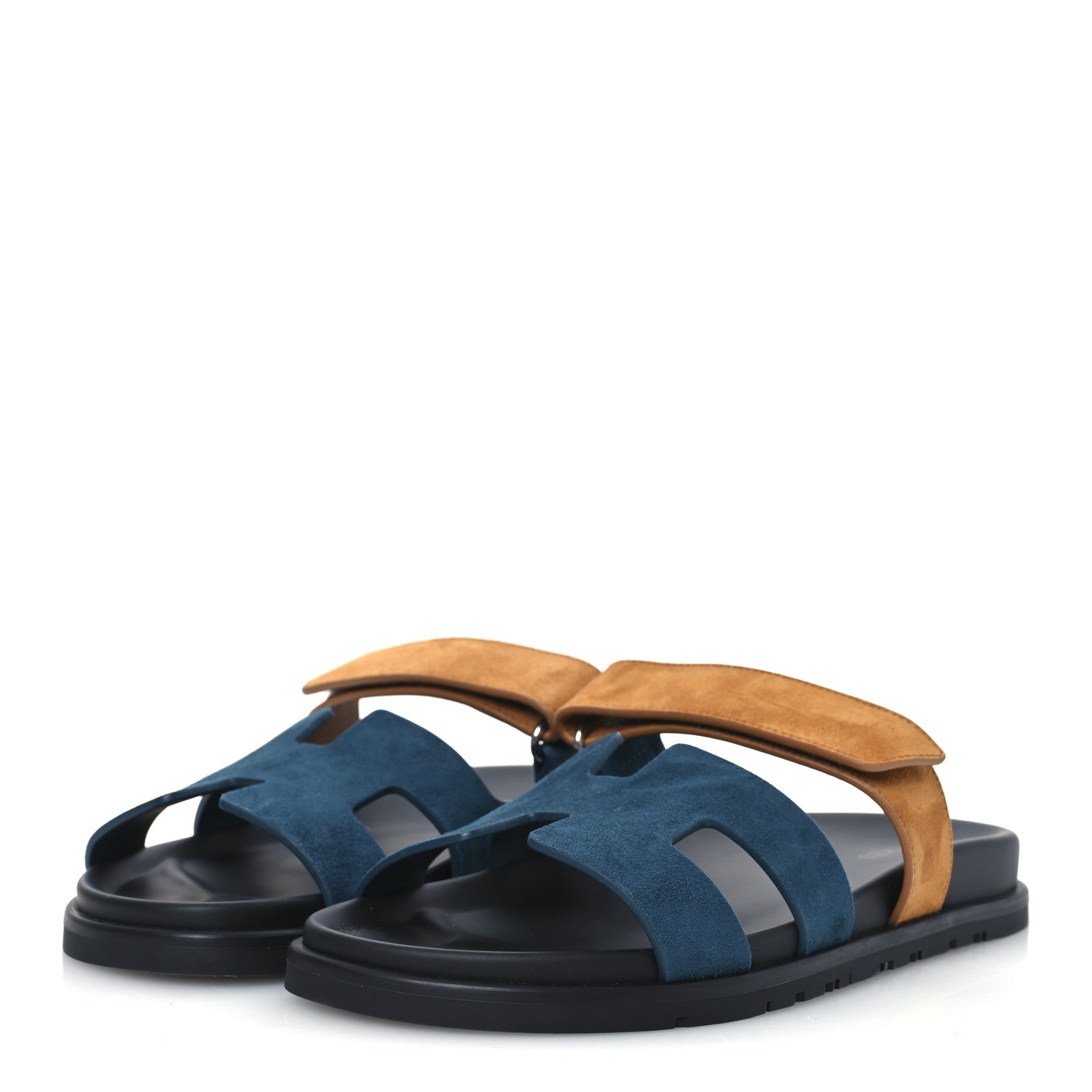 Suede Goatskin Womens Chypre Sandals 39 Vert Mousse Naturel