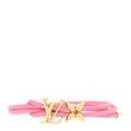 Calfskin Bloom Bracelet Pink
