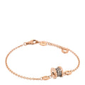 18K Rose Gold Diamond B.Zero1 Bracelet ML