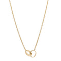 18K Yellow Gold Interlocking LOVE Necklace