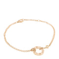 18K Yellow Gold Diamond Love Bracelet