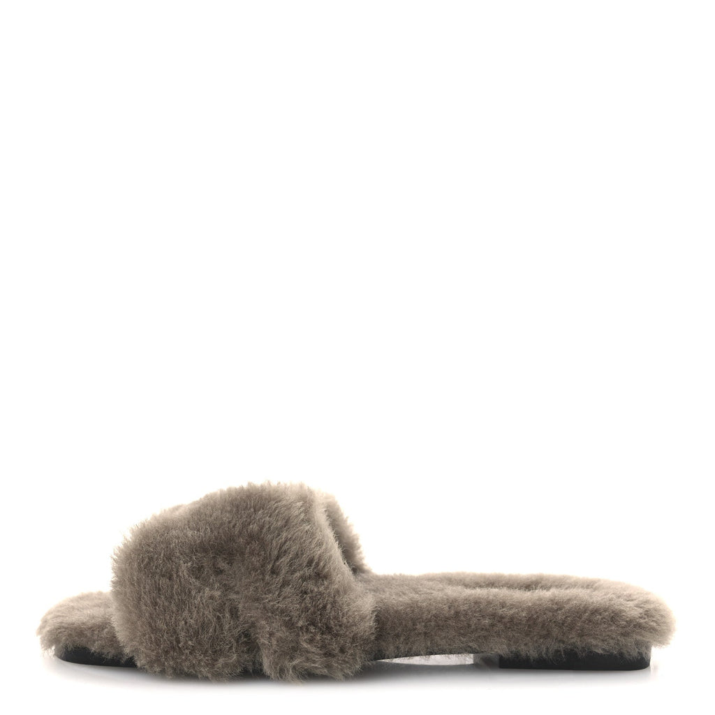 Woolskin Oran Sandals 38.5 Etoupe
