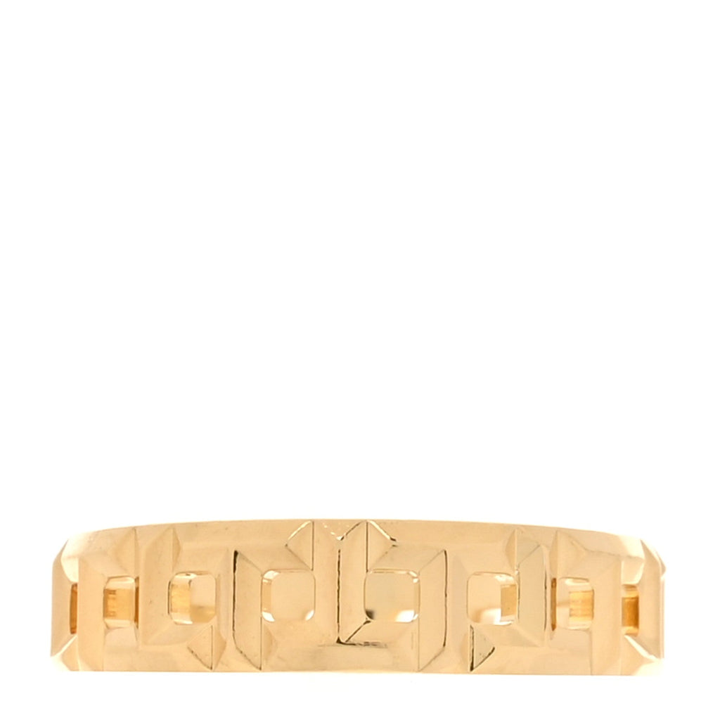 18K Yellow Gold T True Wide Ring 61 9.5