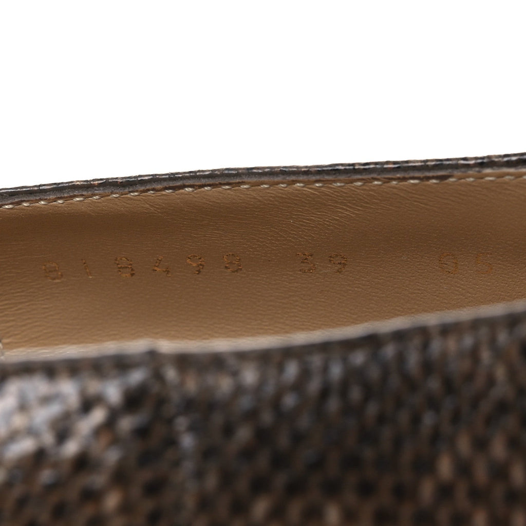 Vitello Karung Effect Filo Pumps 39 Beige