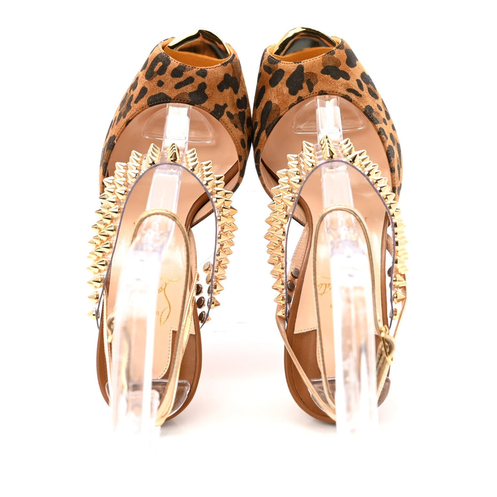 Levitagirl 120 Sandals 36 Leopard