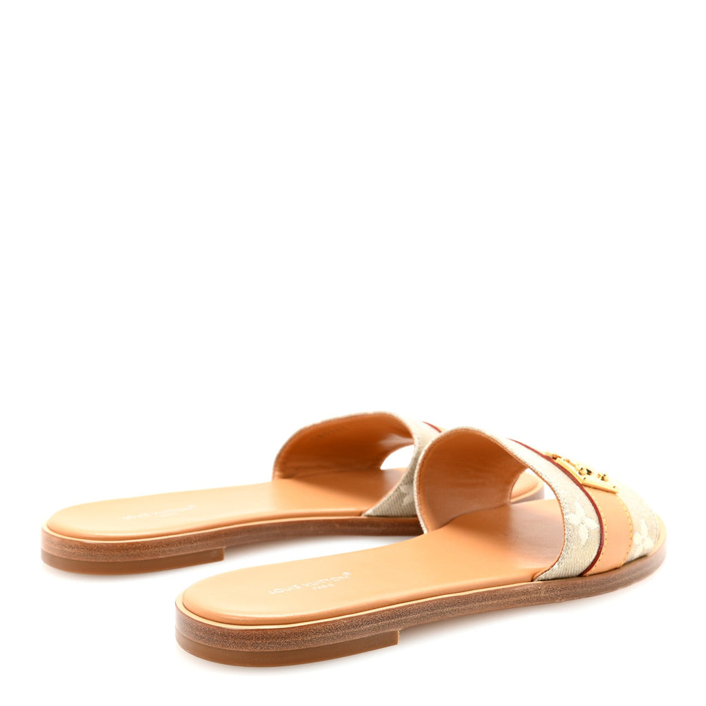 Monoglam Lock It Flat Mule 36.5 Gold