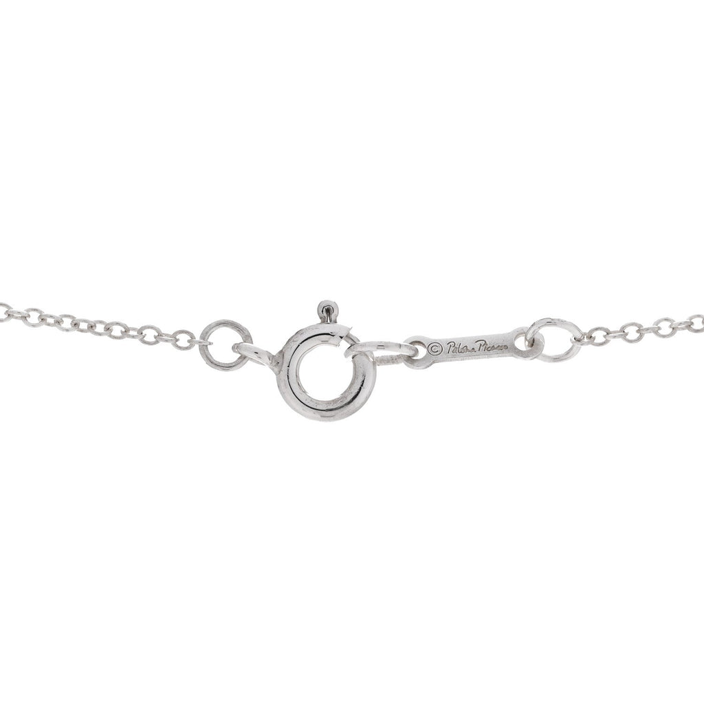 Sterling Silver Twist Heart Pendant Necklace