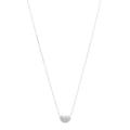 Sterling Silver 11mm Elsa Peretti Bean Pendant Necklace