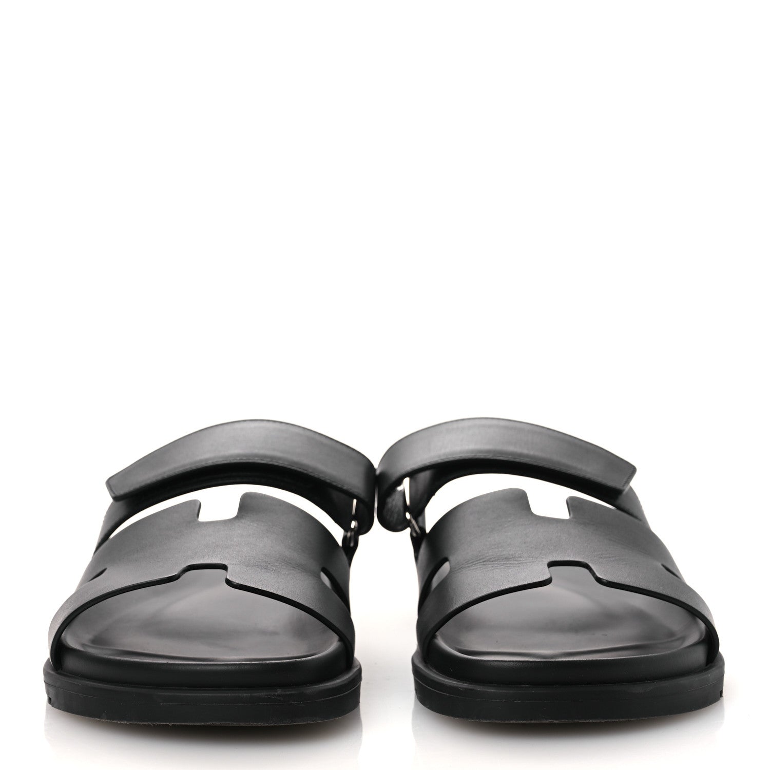 Calfskin Womens Chypre Sandals 40 Black
