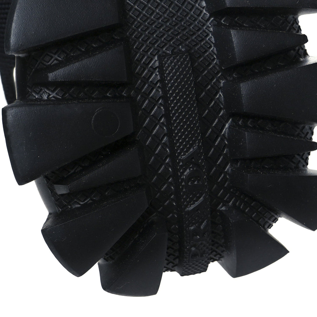 Nappa Logo Embossed Thunder Sole 50mm Sport Sandals 35.5 Black