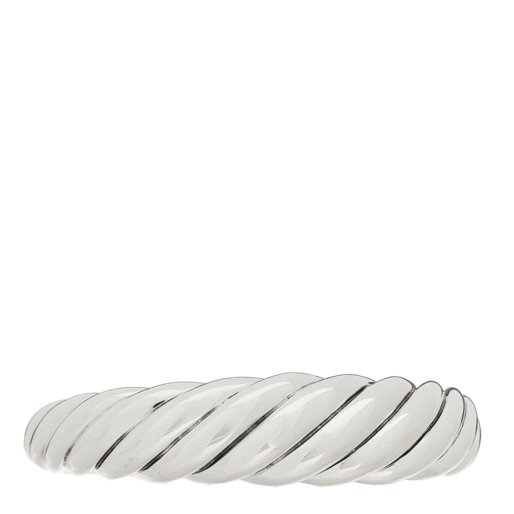 Sterling Silver 17mm Pure Form Cable Bracelet