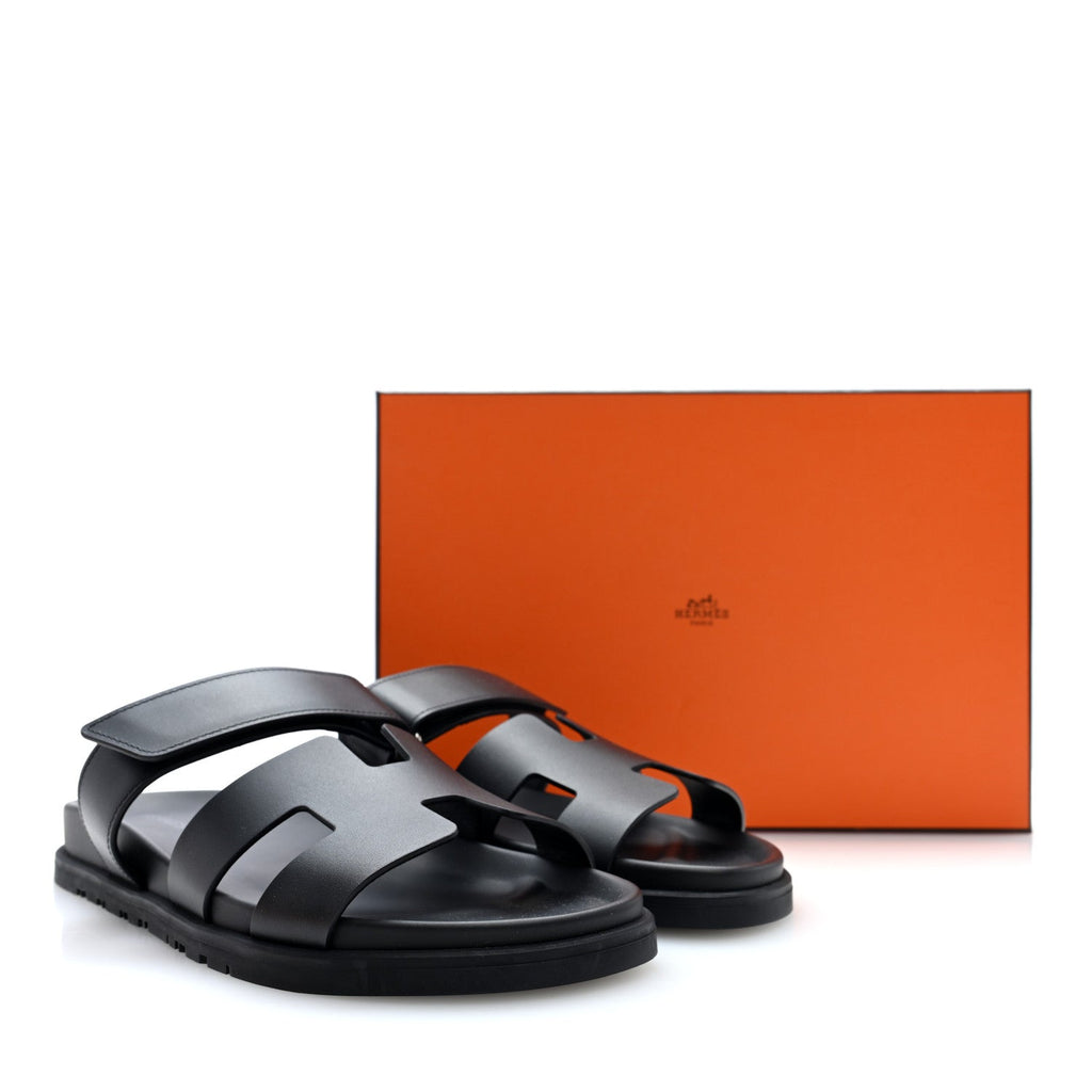 Calfskin Womens Chypre Sandals 39 Black