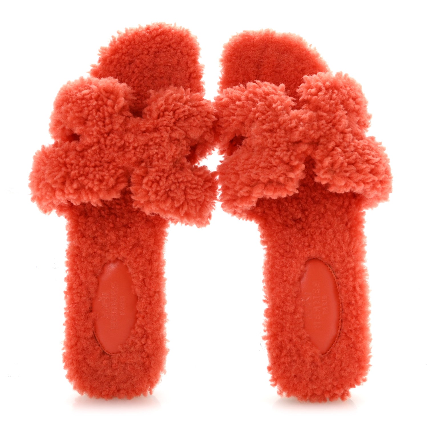 Woolskin Oran Sandals 37 Orange