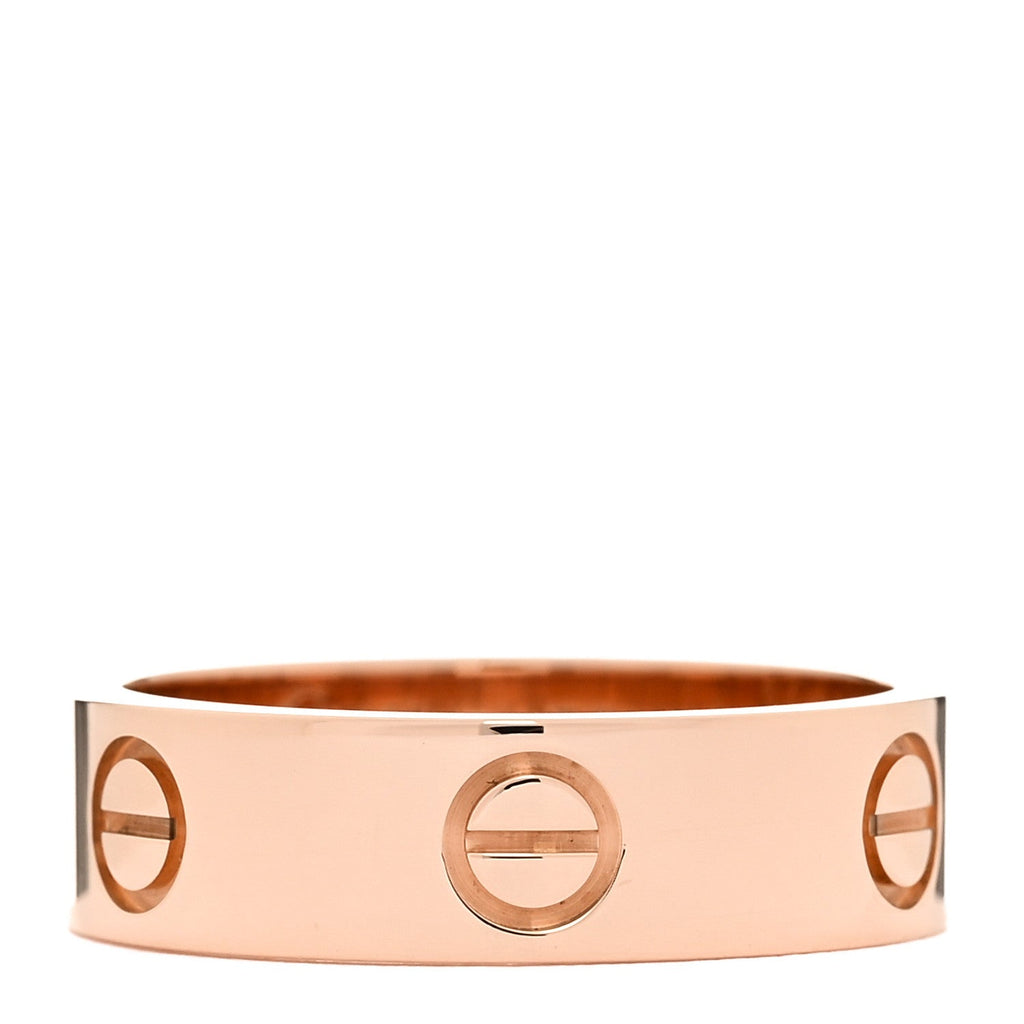 18K Pink Gold 5.5mm LOVE Ring 55 7.25