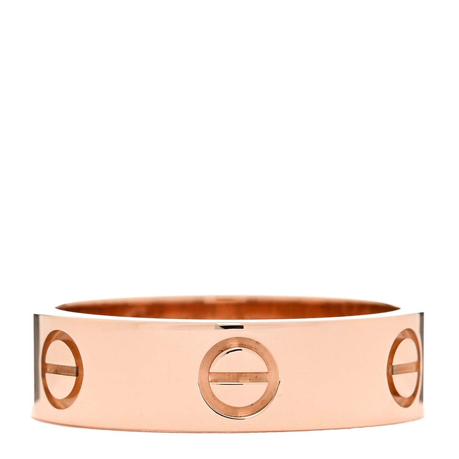 18K Pink Gold 5.5mm LOVE Ring 55 7.25