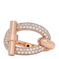 18K Rose Gold Diamond Adage Ring 51 5.75