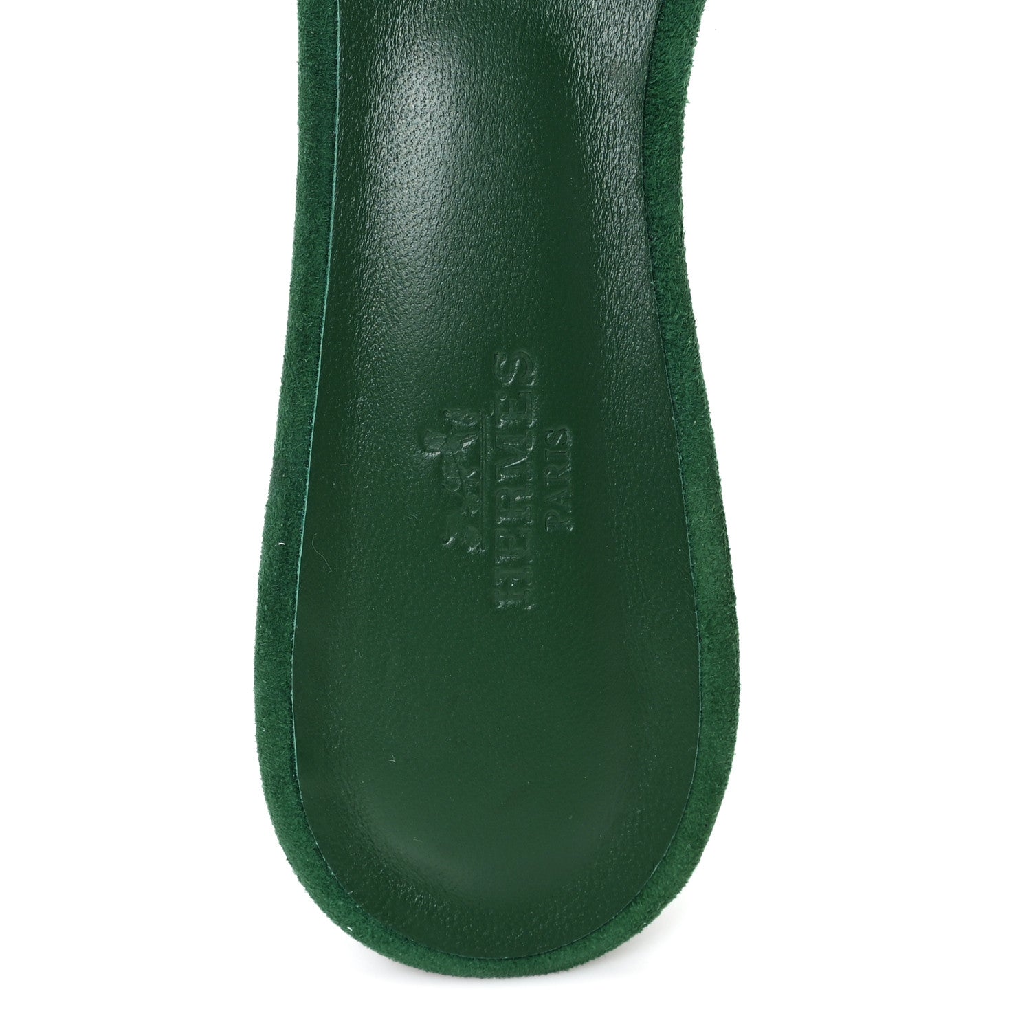 Suede Goatskin Oasis Sandals 39.5 Vert Electrique