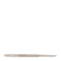 18K White Gold Lock Narrow Bangle Bracelet