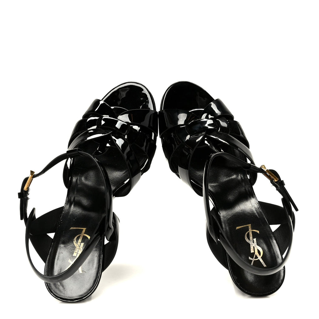 Patent Tribute 75 Platform Sandals 39 Black