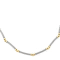 Sterling Silver 14K Yellow Gold Metro Collar Necklace