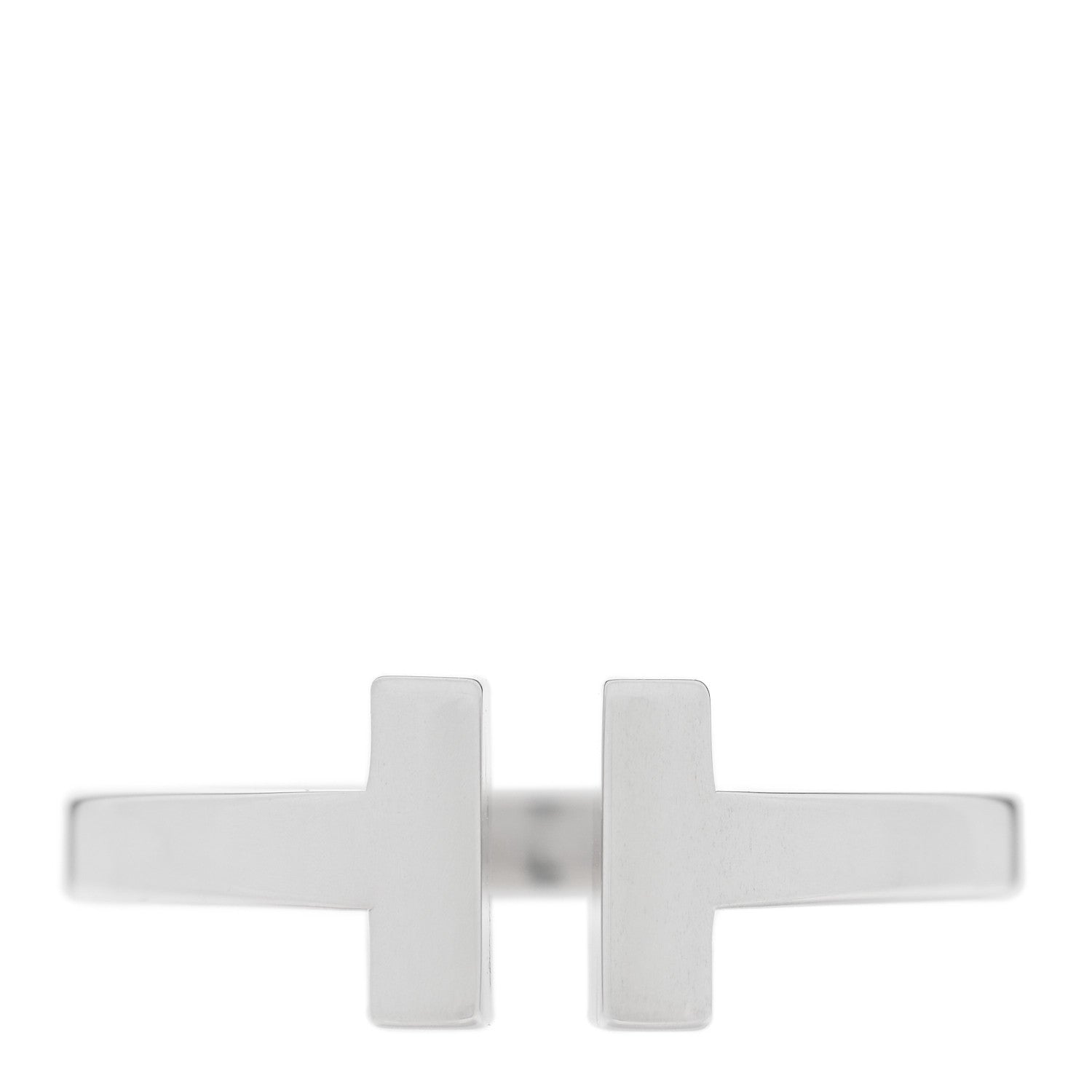Sterling Silver T Square Ring 52 6