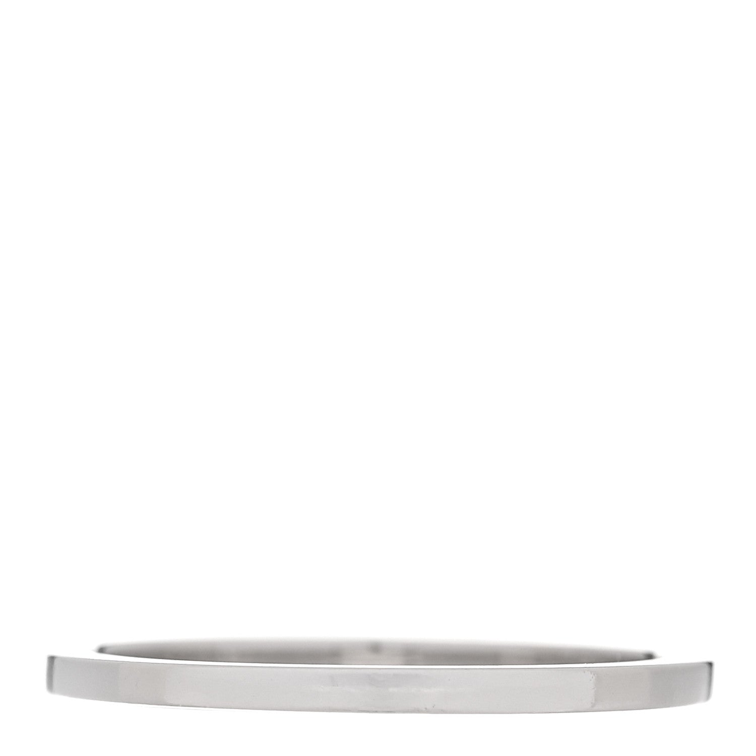 Platinum Diamond .12ctw 1.3mm Novo Half Eternity Band Ring 53 6.5