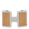 Metallic Chevre Chamkilight Olympe Cuff Bracelet T3 Dore